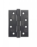 102x76mm Matt BLACK BALL BEARING HINGES(SQ)Class 13