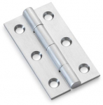64x35x2mm Sat CHROME CABINET HINGES