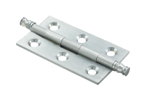 Sat CHROME 64x35x2mm FINIAL HINGES Sat CHROME 64x35x2mm FINIAL HINGES