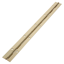 BRASS PLATED 6FT 25mm PIANO HINGE BRASS PLATED 6FT 25mm PIANO HINGE