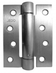 Sat CHROME 102x76mm ADJUSTABLE SPRING HINGE (3no Per Set)