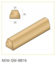 QWOOD 3m NATURAL 19x10x16mm BONDING BAR QWOOD 3m NATURAL 19x10x16mm BONDING BAR