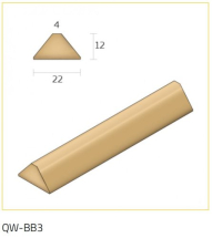 QWOOD 3m NATURAL 22x4x12mm BONDING BAR QWOOD 3m NATURAL 22x4x12mm BONDING BAR