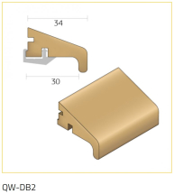 QWOOD 3m NATURAL 40mm DRIP BEAD QWOOD 3m NATURAL 40mm DRIP BEAD
