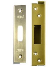 13mm POLISHED BRASS REBATE SET (TO SUIT UNION 2100 DEADLOCK) 13mm POLISHED BRASS REBATE SET (TO SUIT UNION 2100 DEADLOCK)