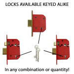 UNION LEVER LOCKS KEYED ALIKE PASSING CHARGE(PER LOCK)