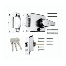Pol CHROME 60mm BS HIGH SECURITY NIGHTLATCH Pol CHROME 60mm BS HIGH SECURITY NIGHTLATCH