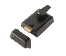 BLACK 60mm STANDARD NIGHTLATCH BLACK 60mm STANDARD NIGHTLATCH