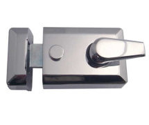 Pol CHROME 60mm STANDARD NIGHTLATCH Pol CHROME 60mm STANDARD NIGHTLATCH