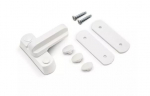 WHITE NON-LOCKING SASH JAMMER