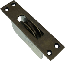 2inchRUMBLED BRASS BALL RACE AXLE PULLEY 2inchRUMBLED BRASS BALL RACE AXLE PULLEY