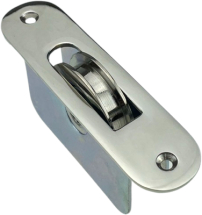 2inchPol NICKEL BALL RACE AXLE PULLEY (2-HOLE/RADIUS ENDS) 2inchPol NICKEL BALL RACE AXLE PULLEY (2-HOLE/RADIUS ENDS)