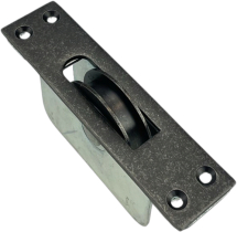 2inchRUMBLED PEWTER BALL RACE AXLE PULLEY 2inchRUMBLED PEWTER BALL RACE AXLE PULLEY