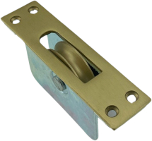 2inch SATIN BRASS BALL RACE AXLE PULLEY 2inch SATIN BRASS BALL RACE AXLE PULLEY