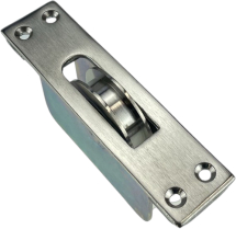 2inchSat NICKEL BALL RACE AXLE PULLEY 2inchSat NICKEL BALL RACE AXLE PULLEY