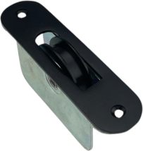 2inchBLACK BALL RACE AXLE PULLEY (2-HOLE/RADIUS ENDS) 2inchBLACK BALL RACE AXLE PULLEY (2-HOLE/RADIUS ENDS)