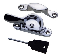 pH POLISHED CHROME LOCKING TRADITIONAL FITCH FASTENER pH POLISHED CHROME LOCKING TRADITIONAL FITCH FASTENER