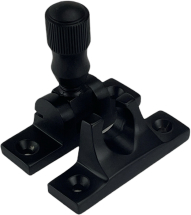 DELUXE BLACK NARROW BRIGHTON SASH FASTENER DELUXE BLACK NARROW BRIGHTON SASH FASTENER