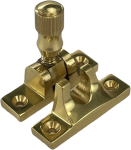 DELUXE Pol BRASS NARROW BRIGHTON SASH FASTENER