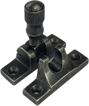 DELUXE RUMBLED PEWTER NARROW BRIGHTON SASH FASTENER DELUXE RUMBLED PEWTER NARROW BRIGHTON SASH FASTENER