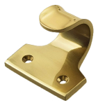 pH POLISHED BRASS HEAVY CURLED SASH LIFT