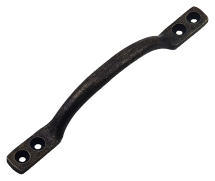 pH 125mm RUMBLED BRASS TRADITIONAL SASH HANDLE pH 125mm RUMBLED BRASS TRADITIONAL SASH HANDLE