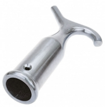 POLISHED CHROME POLE HOOK POLISHED CHROME POLE HOOK