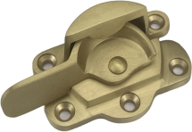 DELUXE SATIN BRASS NON-LOCK FITCH FASTENER DELUXE SATIN BRASS NON-LOCK FITCH FASTENER