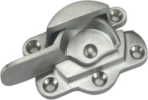 DELUXE SATIN CHROME NON-LOCK FITCH FASTENER DELUXE SATIN CHROME NON-LOCK FITCH FASTENER