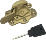 DELUXE SATIN BRASS LOCKING FITCH FASTENER