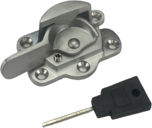 DELUXE SATIN CHROME LOCKING FITCH FASTENER DELUXE SATIN CHROME LOCKING FITCH FASTENER