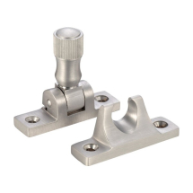 F&B SATIN CHROME NON LOCKING NARROW BRIGHTON SASH FASTENER F&B SATIN CHROME NON LOCKING NARROW BRIGHTON SASH FASTENER