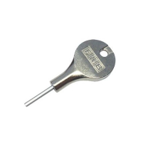 F&B 4mm CHROME PLATED ROLLER SASH STOP KEY F&B 4mm CHROME PLATED ROLLER SASH STOP KEY