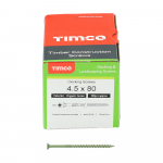 4.5 x 70mm EXTERIOR DECKING SCREWS GREEN