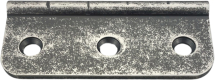 75mm RUMBLED PEWTER DUMMY HINGE 75mm RUMBLED PEWTER DUMMY HINGE